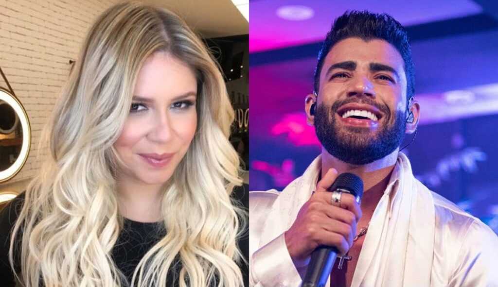 Gusttavo Lima se emociona em primeiro show após a morte de Marília Mendonça e dedica música a ela
