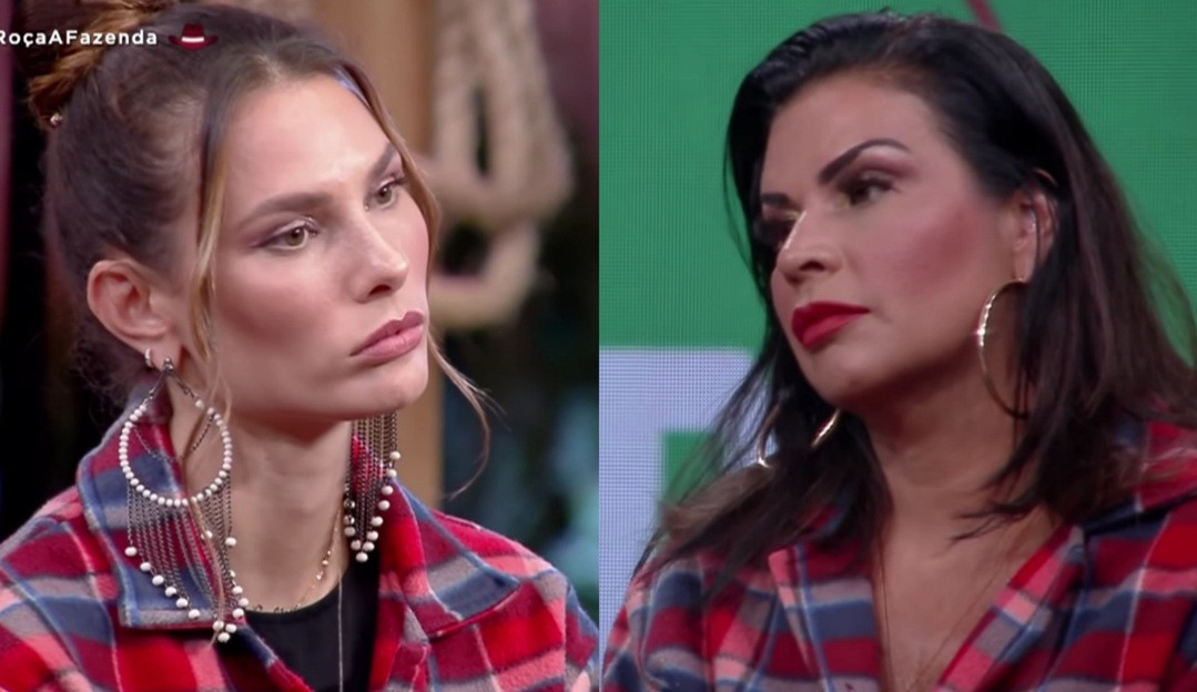 Em “/A Fazenda 13″/, Solange rejeita abraço de Dayane: “Para de ser falsa”