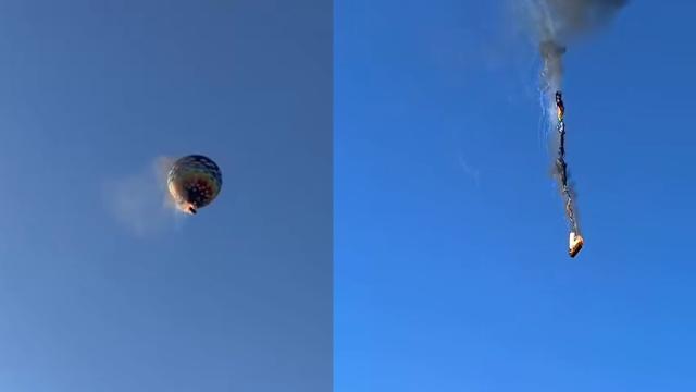 Balão cai em Santa Catarina e provoca morte de oito pessoas