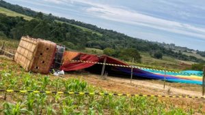 Queda de balão causa morte e feridos em São Paulo