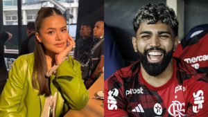 Maisa e Gabigol aparecem juntos em festa e desmentem boatos de affair