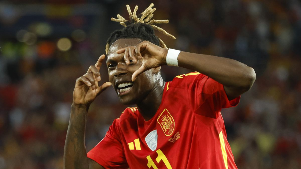 Nico Williams é o princcipal alvo do Barcelona  no momento | Reprodução/Jean Catuffe/Getty Iamges Embed 