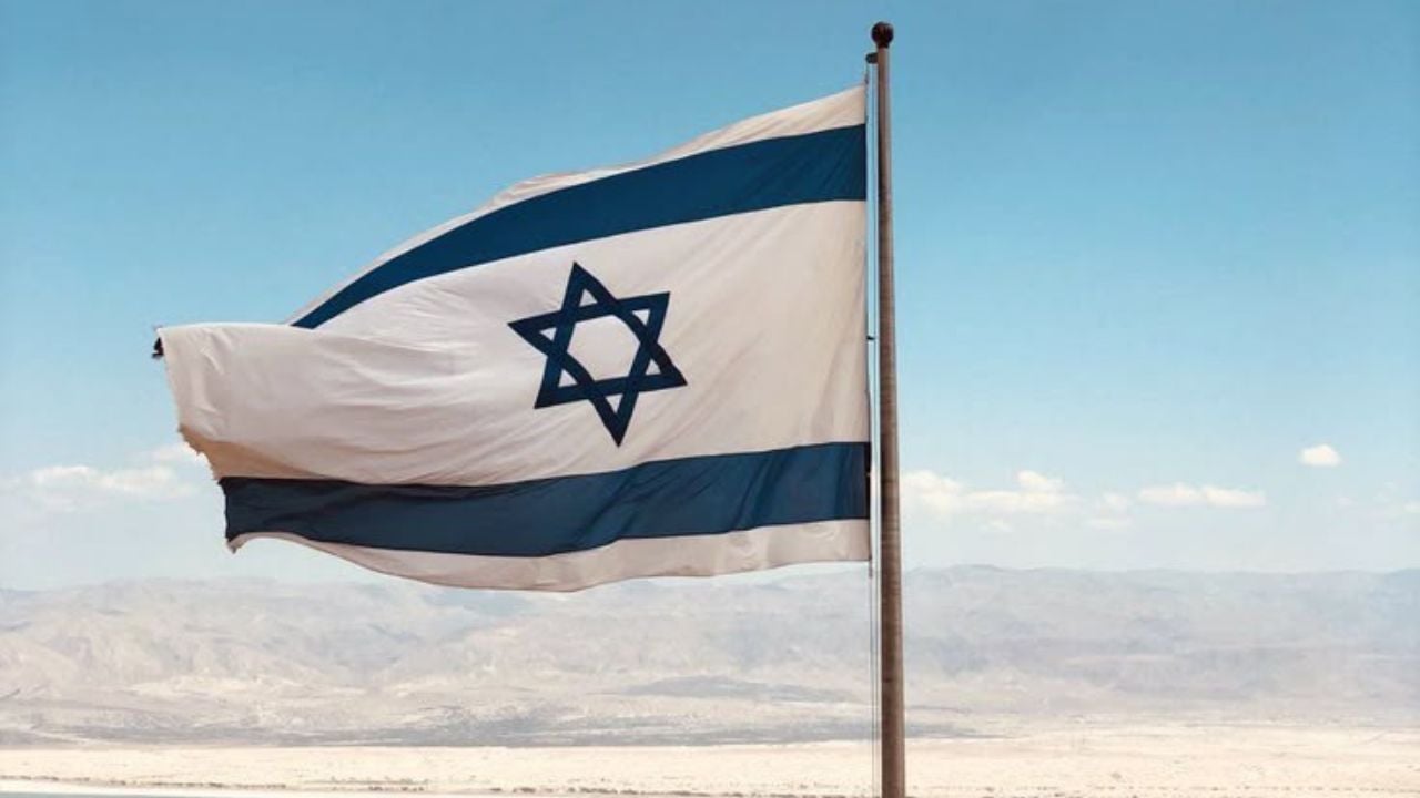 Bandeira de Israel | Reprodução/ Pinterest/@manoelahorbach