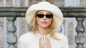 Malu Borges prestigia desfile da Rowen Rose em Milão e reforça sua conexão com a moda internacional