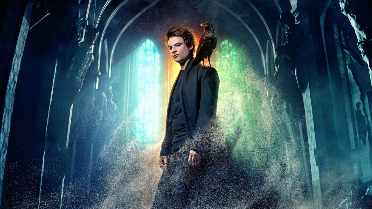 Foto promocional de Tom Sturridge como Sandman | Reprodução/Netflix