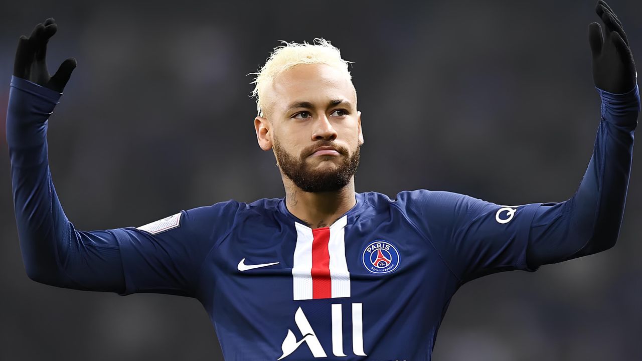 Neymar após marcar um gol pelo PSG em 2020 | reprodução/Instagram/@neymarpai_