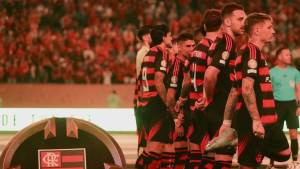 Flamengo lidera o grupo D mesmo tendo marcado dois gols