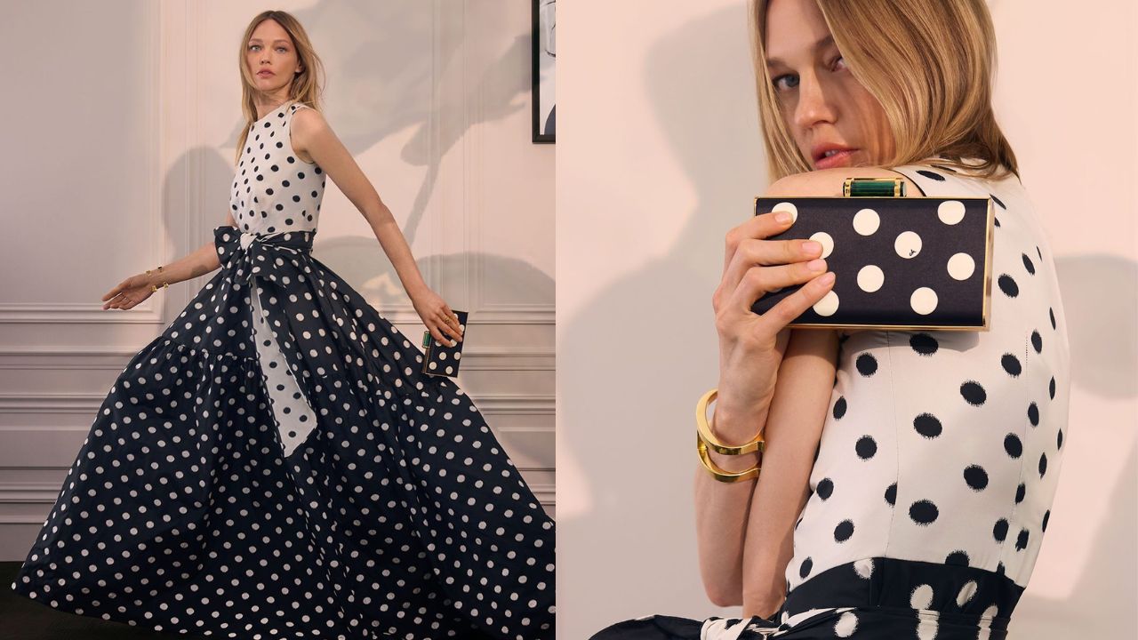 Peças da coleção Outono/Inverno 2025 da Carolina Herrera 