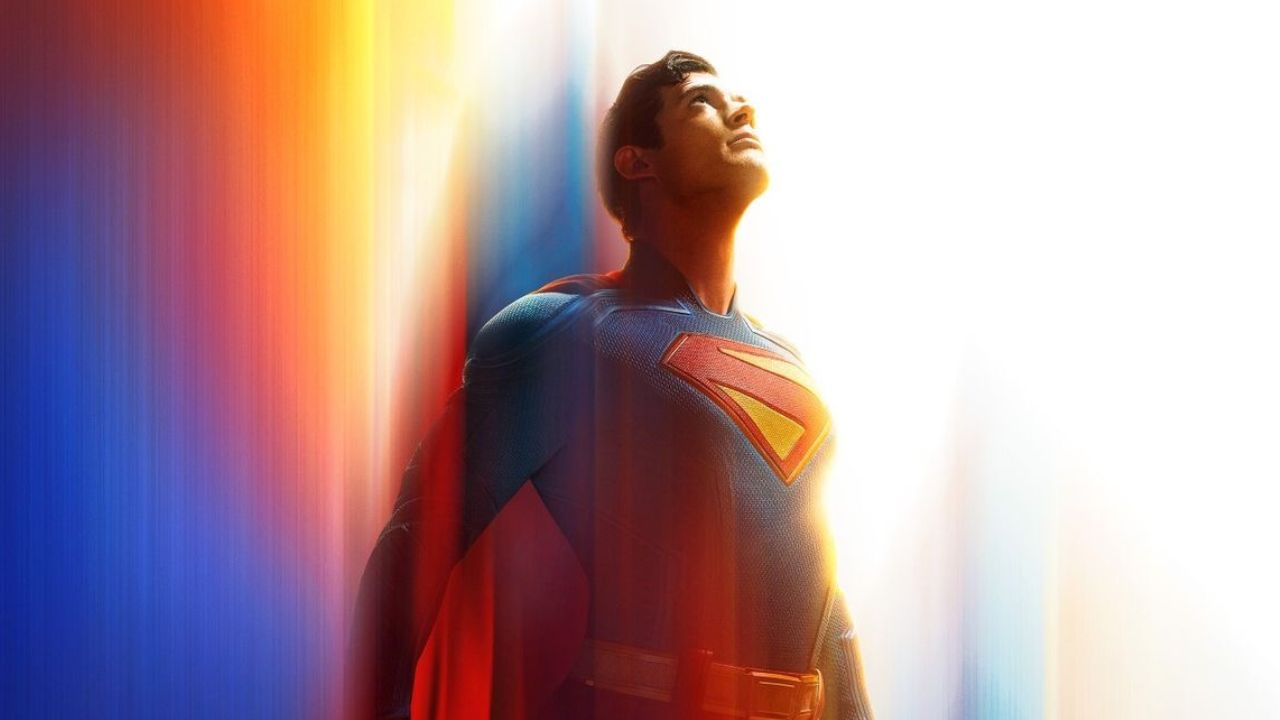Superman em cartaz de novo filme | Reprodução/@jamesgunn/Instagram