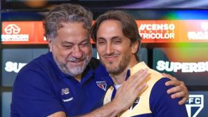 Julio Casares comenta demissão de Luis Zubeldía do São Paulo