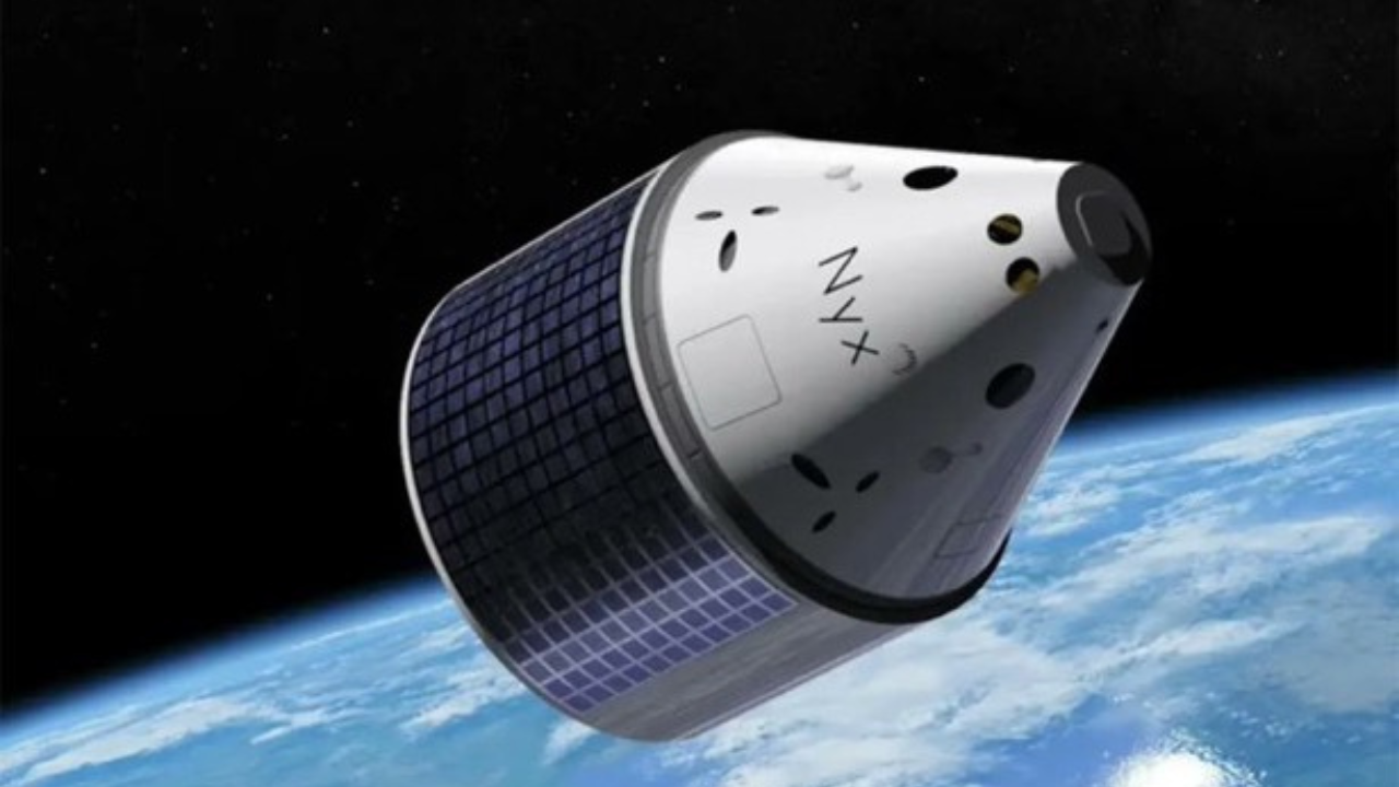 Cápsula que caiu no oceano com as cinzas |
Reprodução/x/@felizvuelo