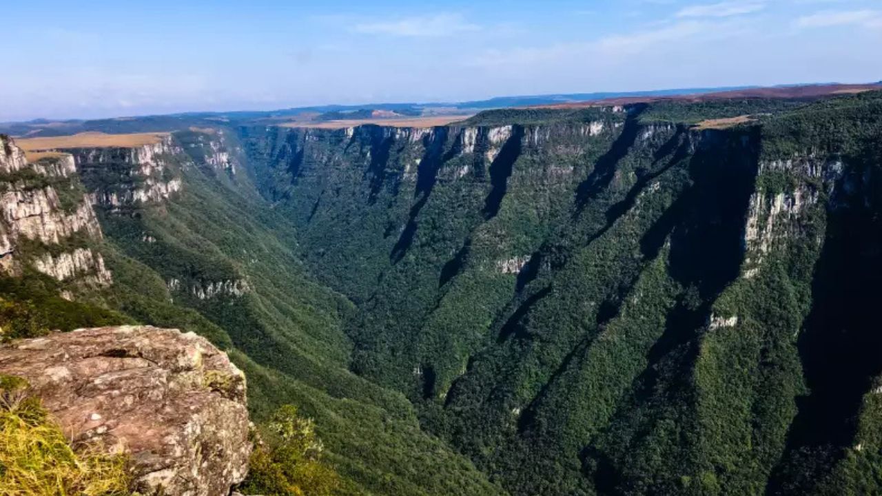 Cânion Fortaleza | Reprodução/Prefeitura Municipal de Cambará do Sul