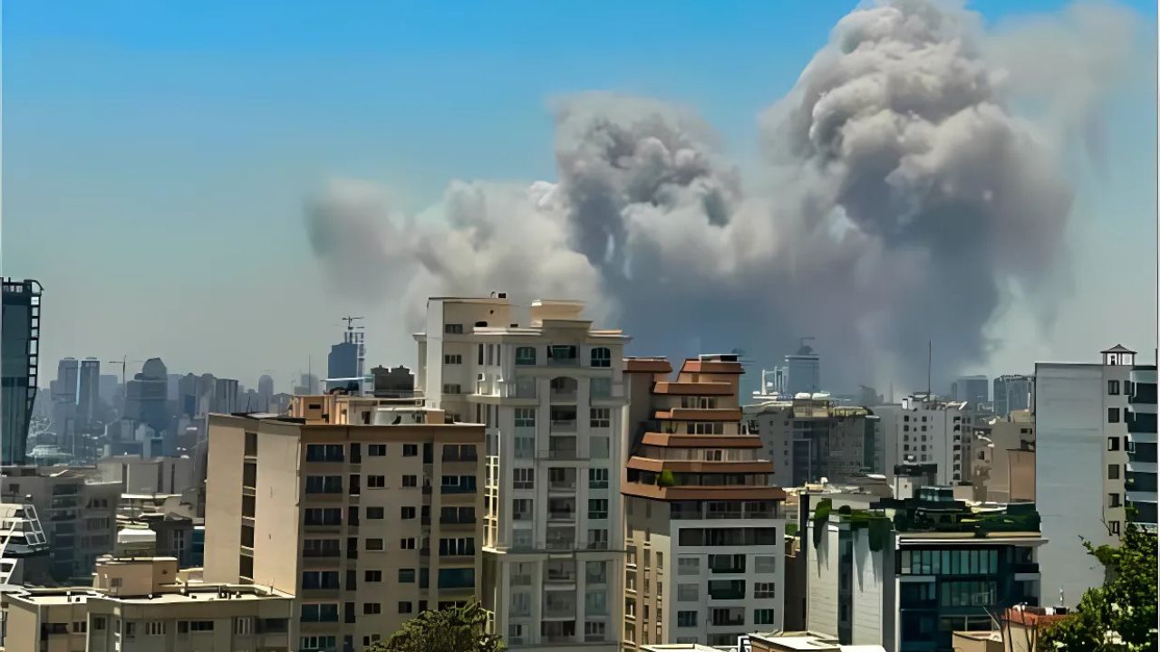 Cidade Irãniana atacada por Israel | Reprodução/ NIKAN/  Getty Images Embed