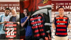 Com reforços de peso, Flamengo alcança patamar europeu em valor de elenco