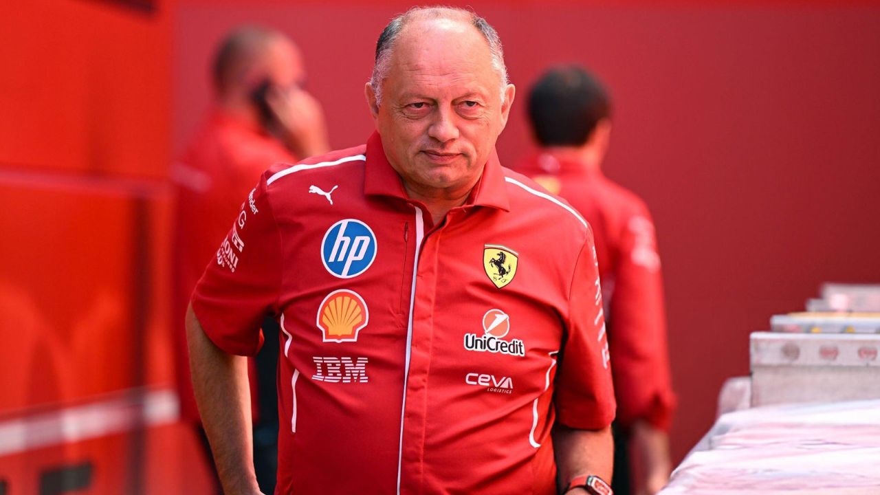 Chefe da equipe Ferrari, Frédéric Vasseur I Reprodução/ 	Sam Bagnall/ Getty Images Embed 