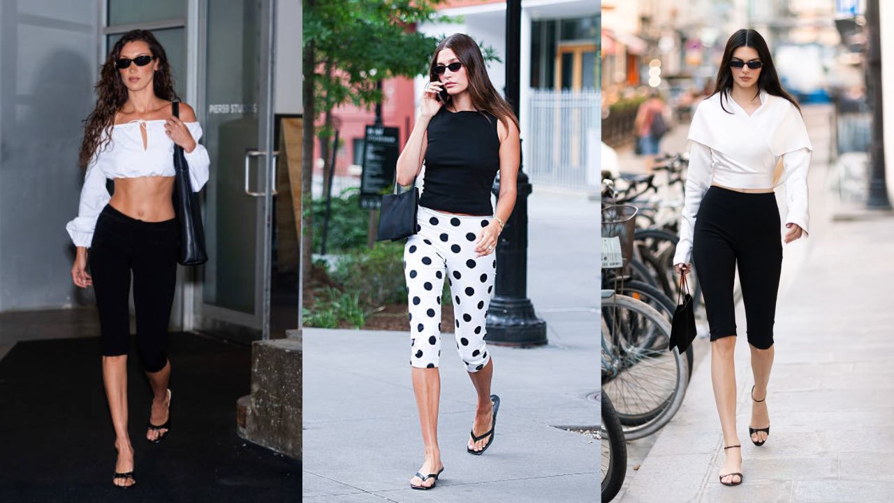 Bella Hadid, Hailey Bieber e Kendall Jenner | Reprodução/Gotham/Aeon/Getty Images Embed