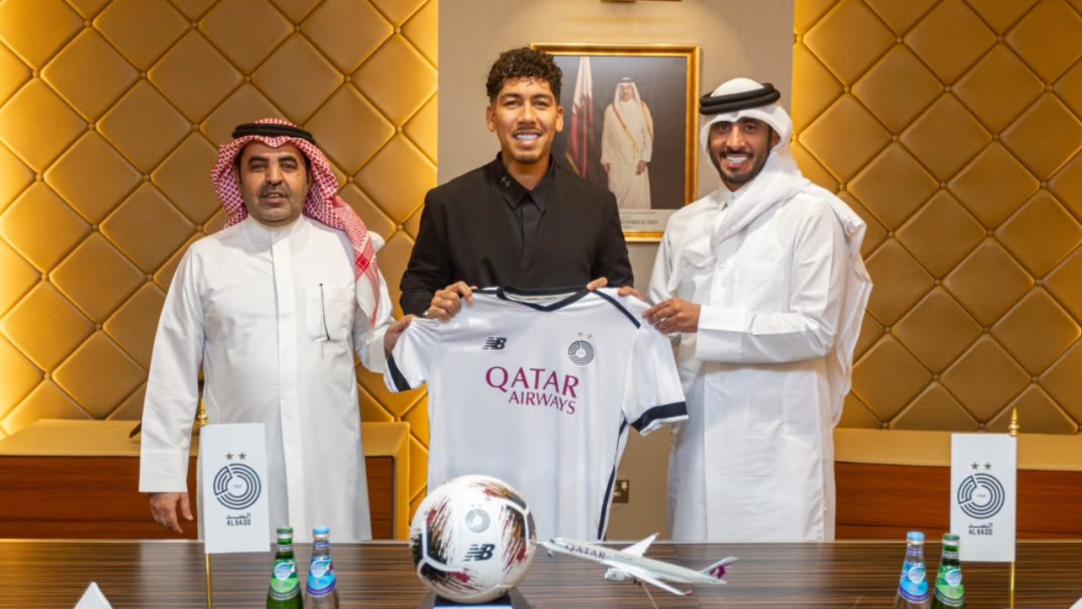 Roberto Firmino vive fase decisiva no Catar e aproxima Al-Sadd do título