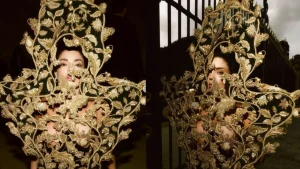 Gkay se destaca na Alta-Costura de Paris com estilo provocador e referências brasileiras