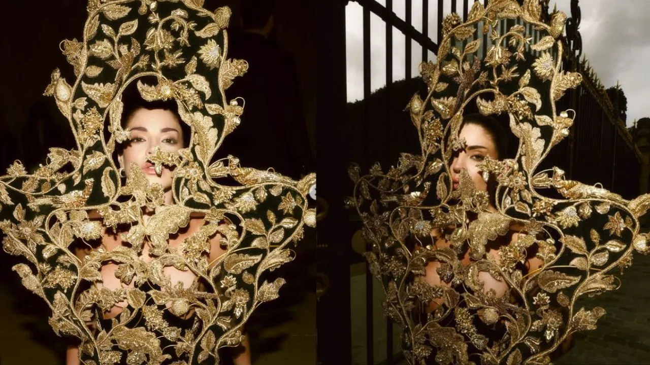 Gkay exibe looks ousados na semana de alta-costura em Paris | Reprodução/Instagram/@gessica