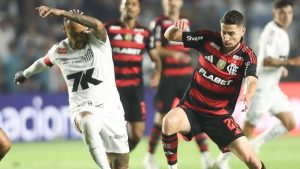 Flamengo perde para Santos e fica com liderança ameaçada