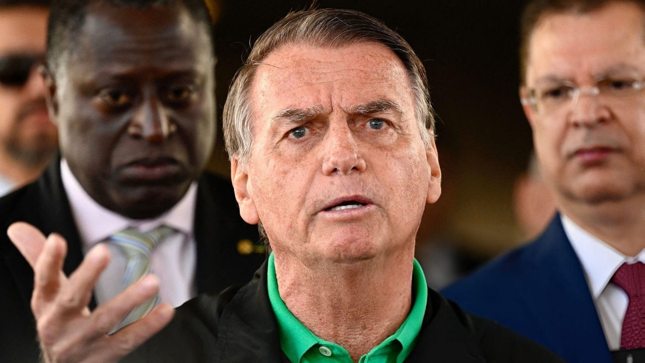 Ex-presidente Jair Bolsonaro | Reprodução/ Mateus Bonomi/ Getty Images Embed