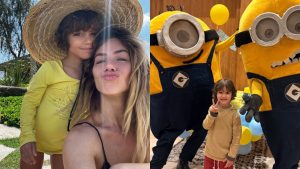 Giovanna Ewbank e Bruno organizam festa de aniversário personalizada para o filho caçula