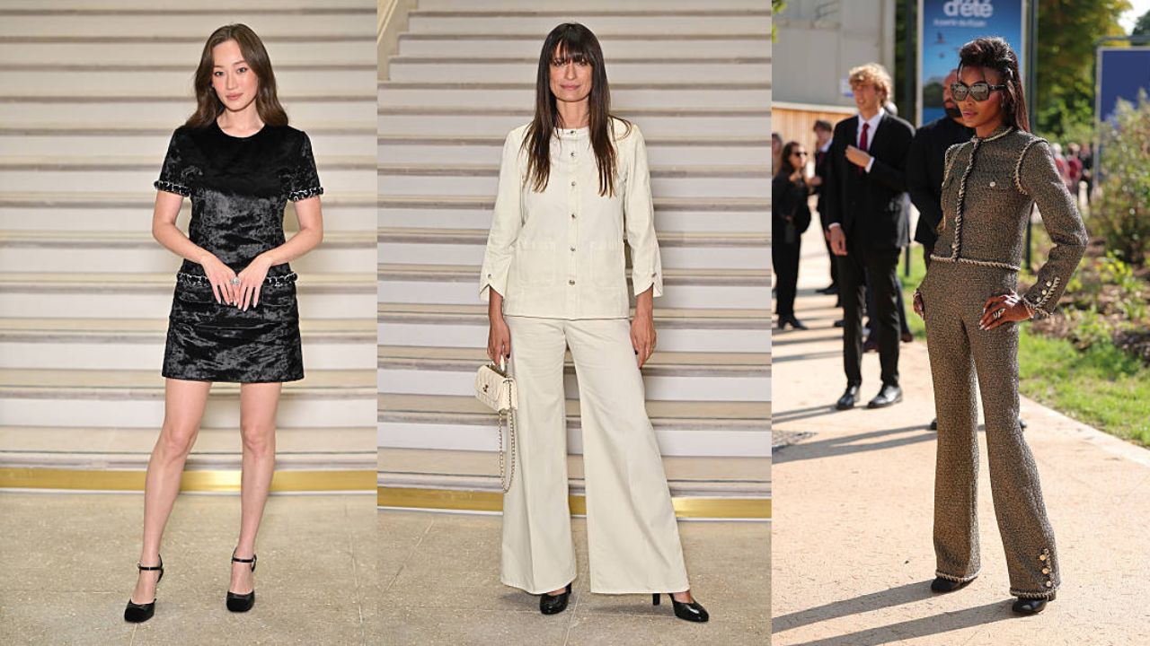 Havana Rose Liu Caroline de Maigret e Naomi Campbell | Reprodução/Stephane Cordinale-Corbis/Jacopo Raule/Getty Images Embed