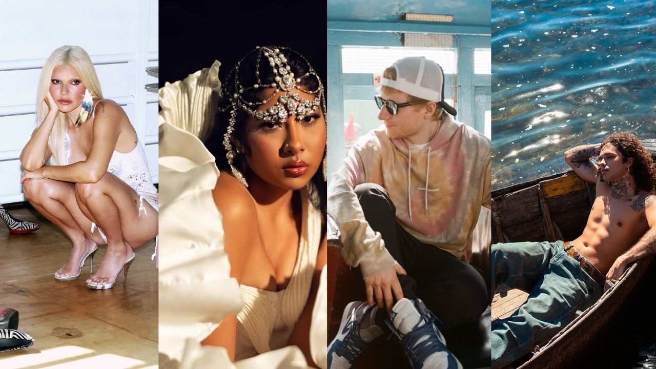 Duda Beat, Zaynara, Ed Sheeran e Vitão | Reprodução/Instagram/@dudabeat/@zaynaraa/@teddysphotos/@vitao