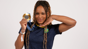 Rebeca Andrade explica por que quase se aposentou após Paris 2024