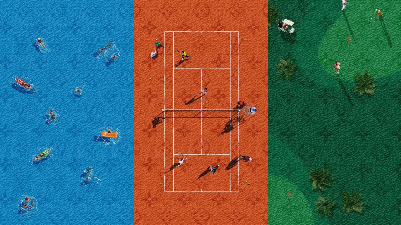 Novos monogramas da Coleção Sport Capsule da LV por Hugo Michaudel | Reprodução/ Instagram/@hugo.mchdl