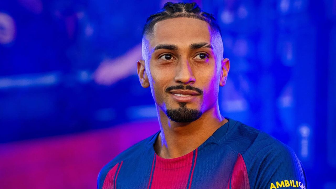 Rafhinha no Camp Nou | Reprodução/Instagram/@raphinha