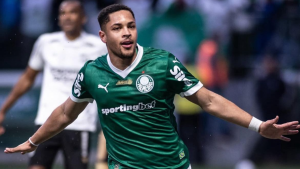 Vitor Roque dá “créditos” à Abel Ferreira após vitória do Palmeiras