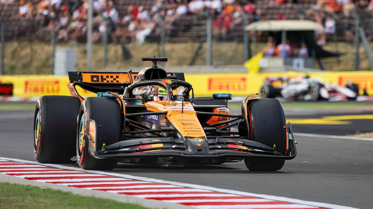 Oscar Piastri no TL3 da Hungria / Reprodução/ NurPhoto/ Getty Images Embed