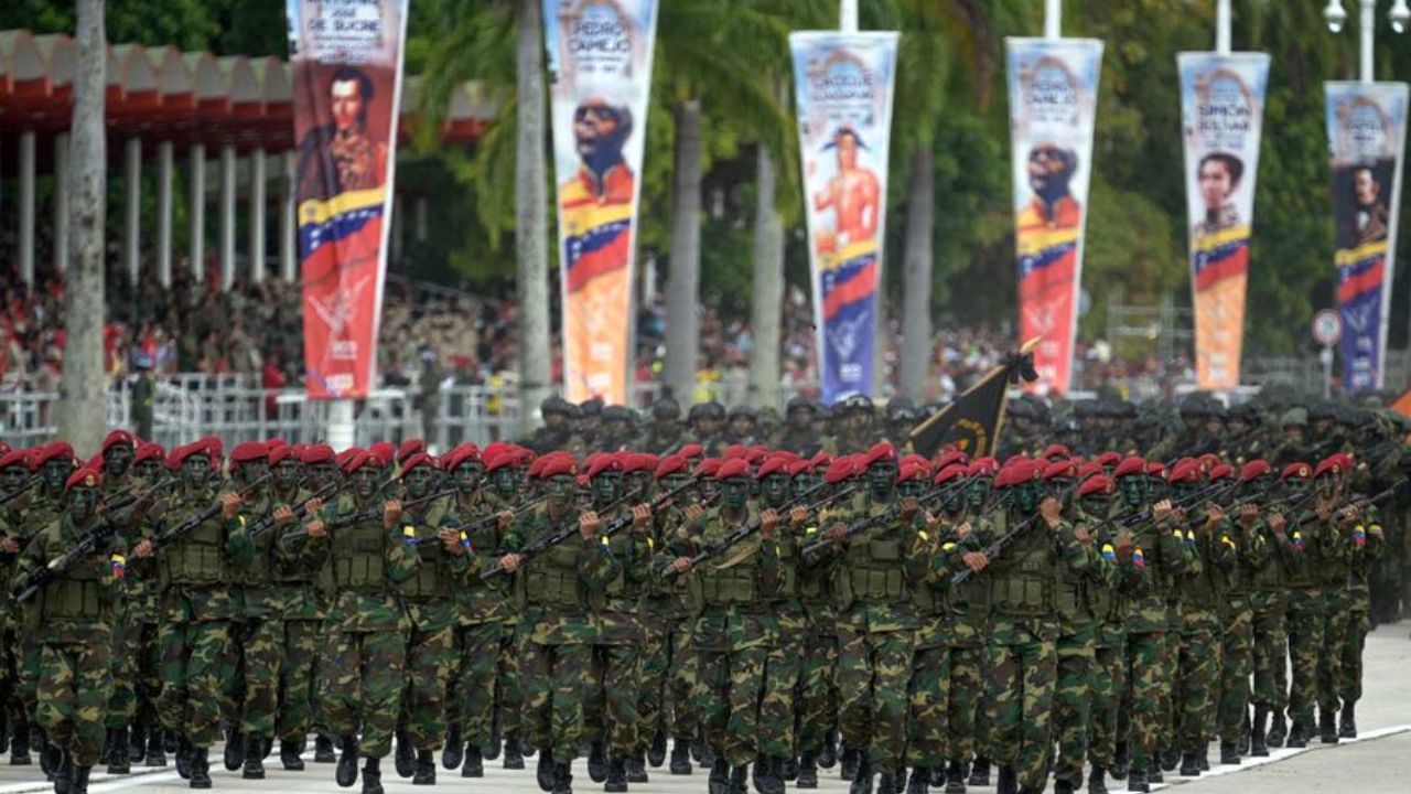 Exército Venezuela | Reprodução/X/@ElNecio_Cuba