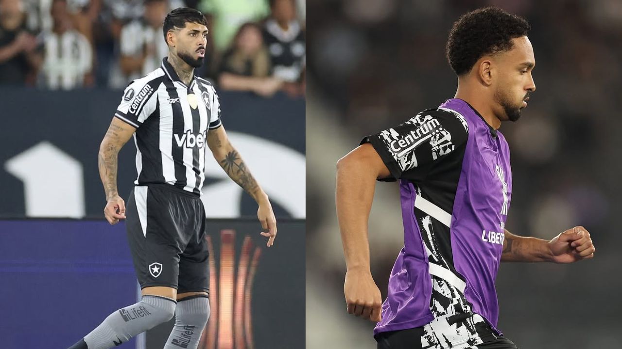 Barboza e Vitinho | Reprodução/Instagram/@botafogo