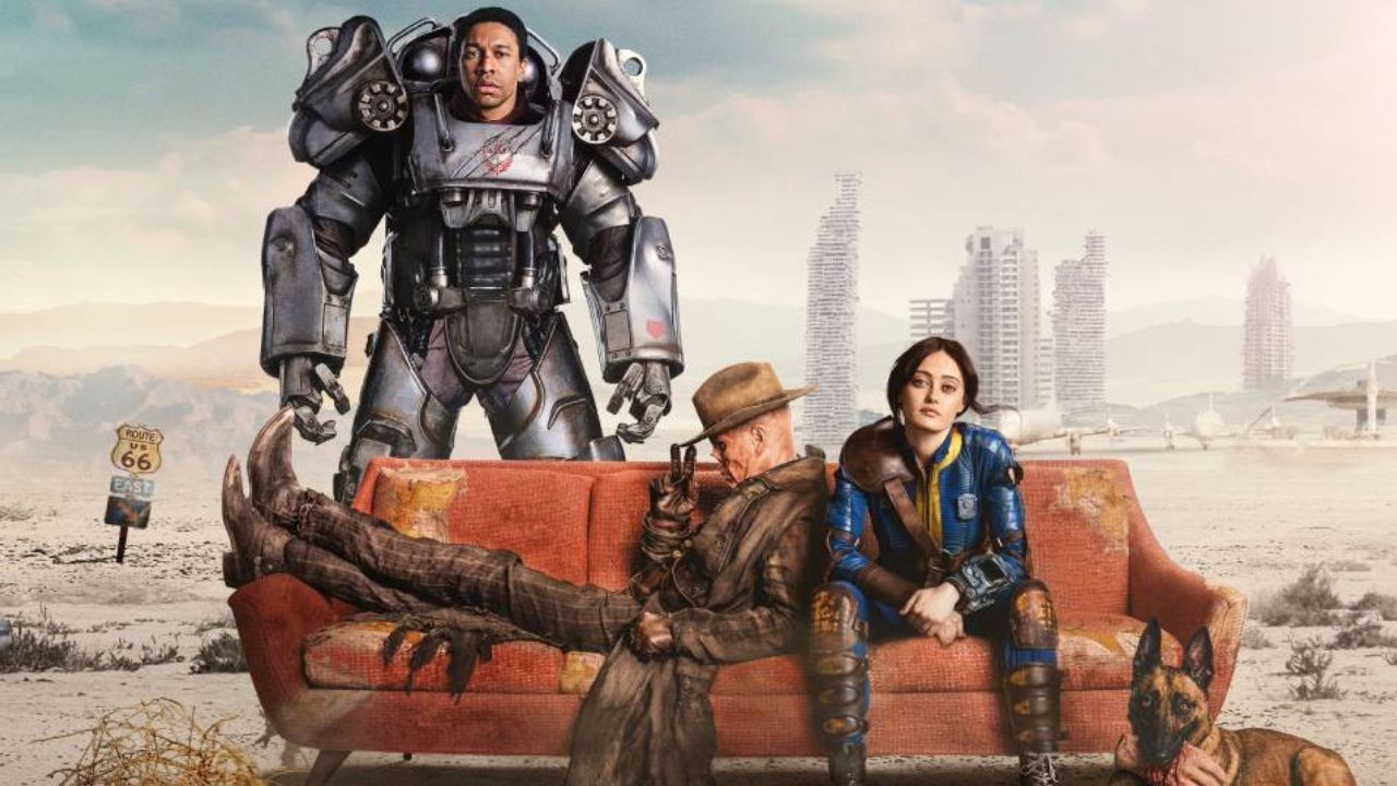 Pôster da série "Fallout" | Reprodução/Jovem Nerd/Prime Video)