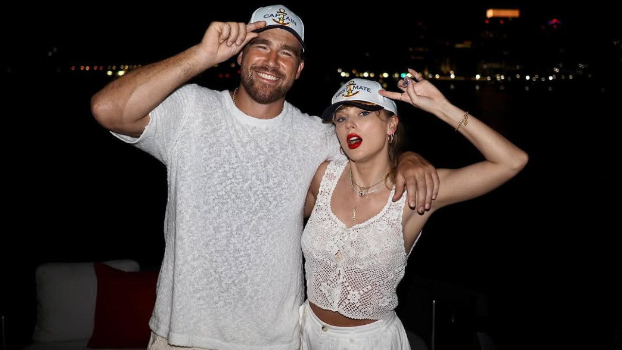 Taylor Swift e Travis Kelce | Reprodução/Instagram/@killatrav
