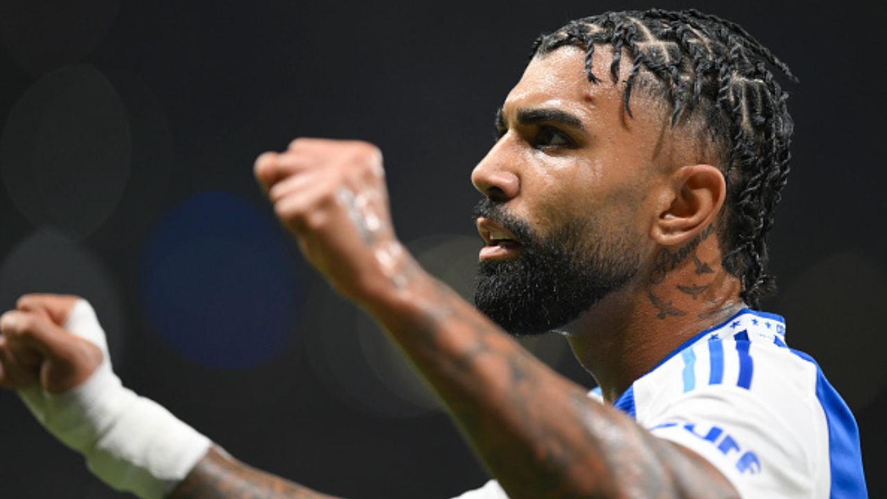 Gabigol pelo Cruzeiro | Reprodução/Pedro Vilela/Getty Imagens Embed