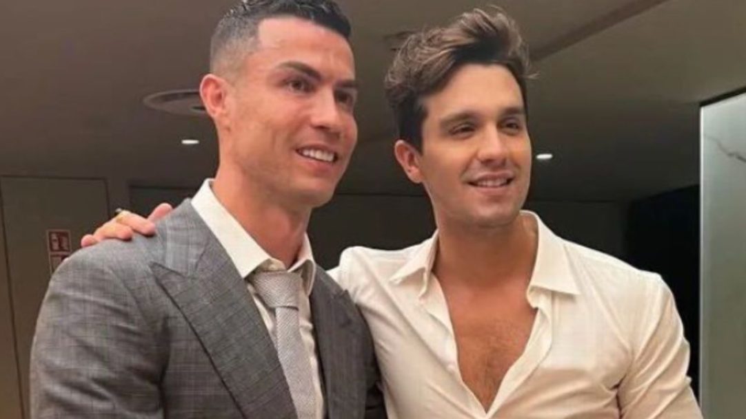 Luan Santana canta no canal de Cristiano Ronaldo