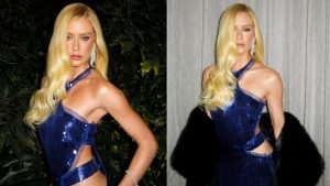 Marina Ruy Barbosa escolhe look glamouroso da Gucci para festa de Anttónia