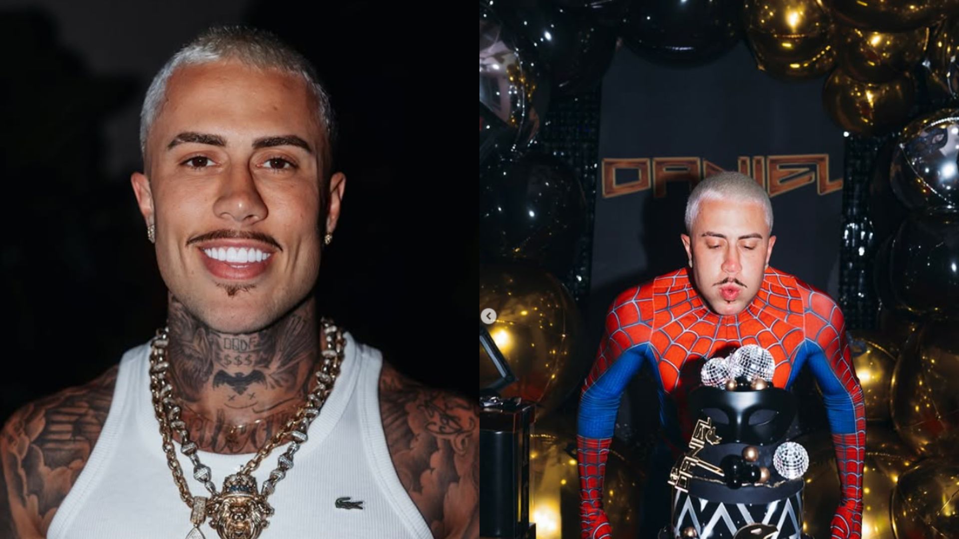 Mc Daniel em sua festa em São Paulo | Reprodução/Instagram/@mcdaniell