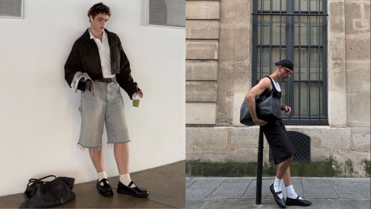 Sapatilhas masculinas viram tendencia nos desfiles e nas ruas
I Reprodução/Instagram/@haider.munir/@sugarrluck