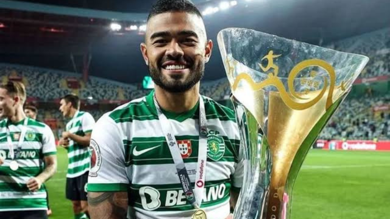 Bruno Tabata campeão pelo Sporting | Rerpodução/X/@ahenrique77