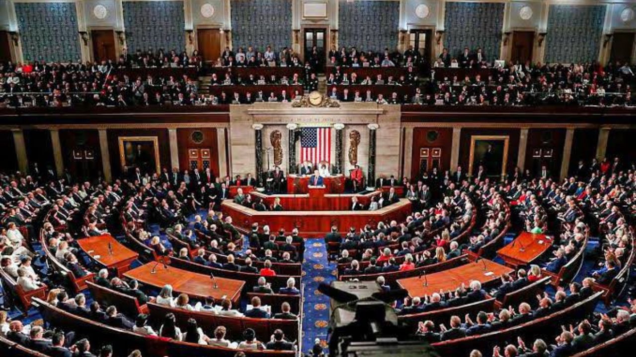 Congresso do Senado americano | Reprodução/X/@Alexmorettibr