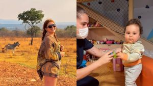 Viih Tube lamenta perder primeiros passos do filho Ravi durante viagem com Eliezer