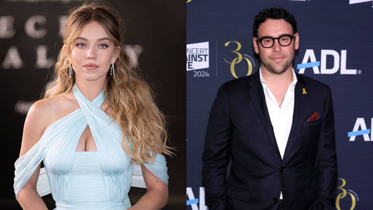 Sydney Sweeney e Scooter Braun | Reprodução/Jemal Countess/Andreas Rentz/Getty Images Embed