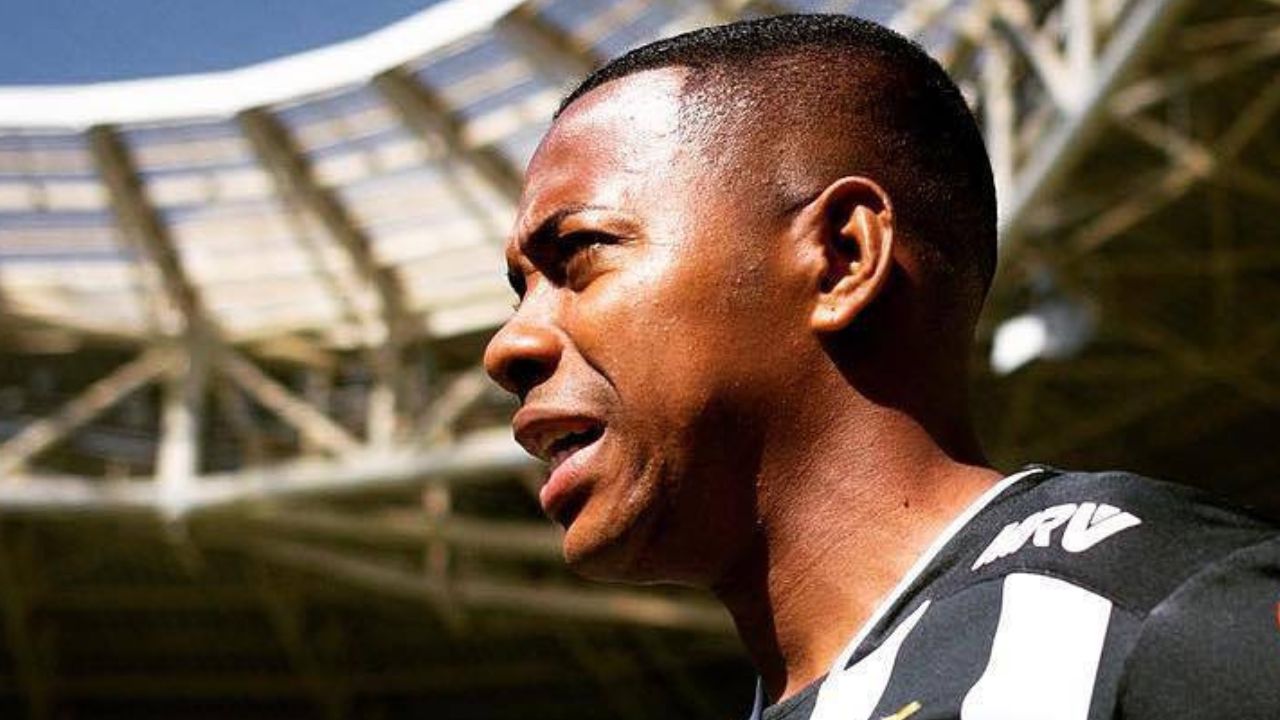Robinho nos tempos de Atlético MG | Reprodução/Instagram/@oficialrobinho
