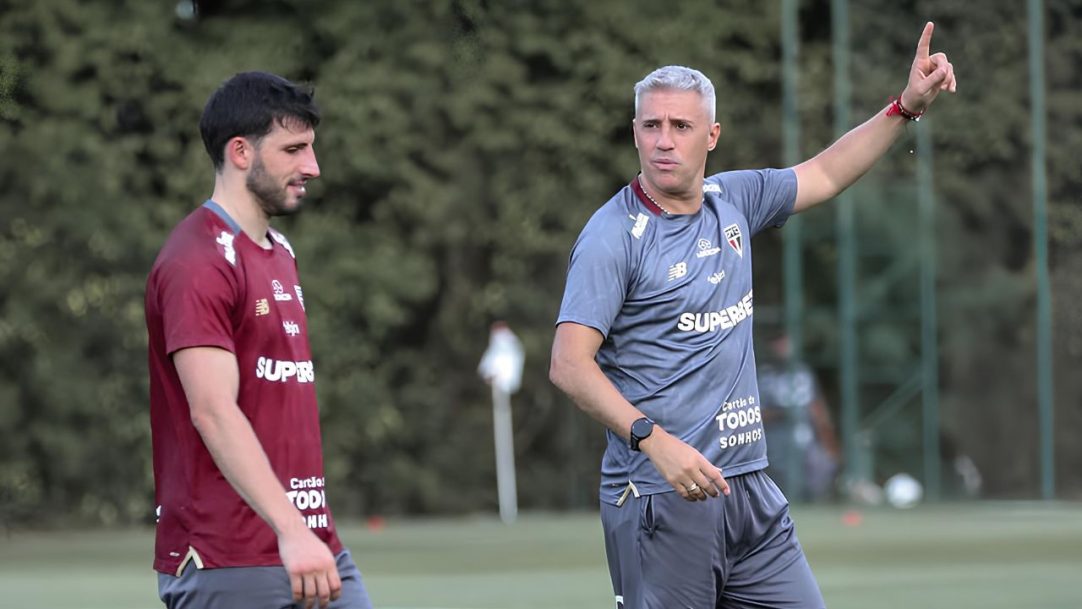 São Paulo inicia treinos na Data Fifa com novidades entre lesionados e sob comando de Crespo