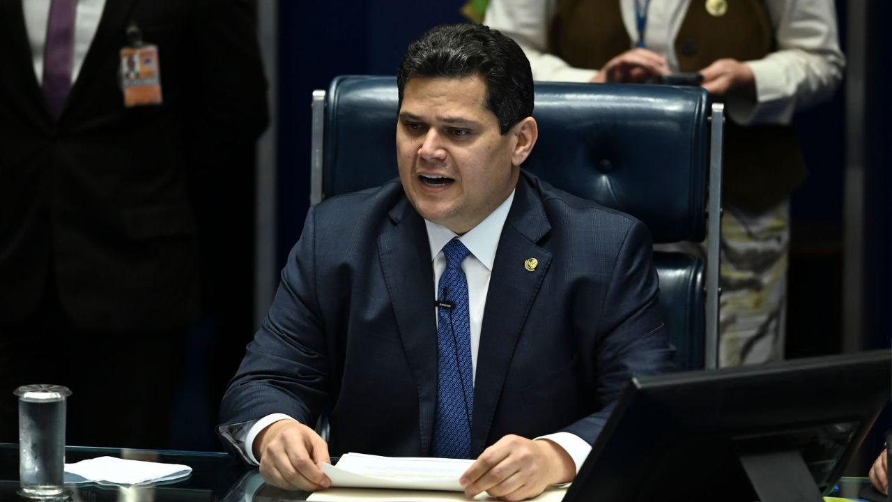 Presidente do Senado Davi Alcolumbre | Reprodução/Ton Molina/Bloomberg/Getty Images Embed