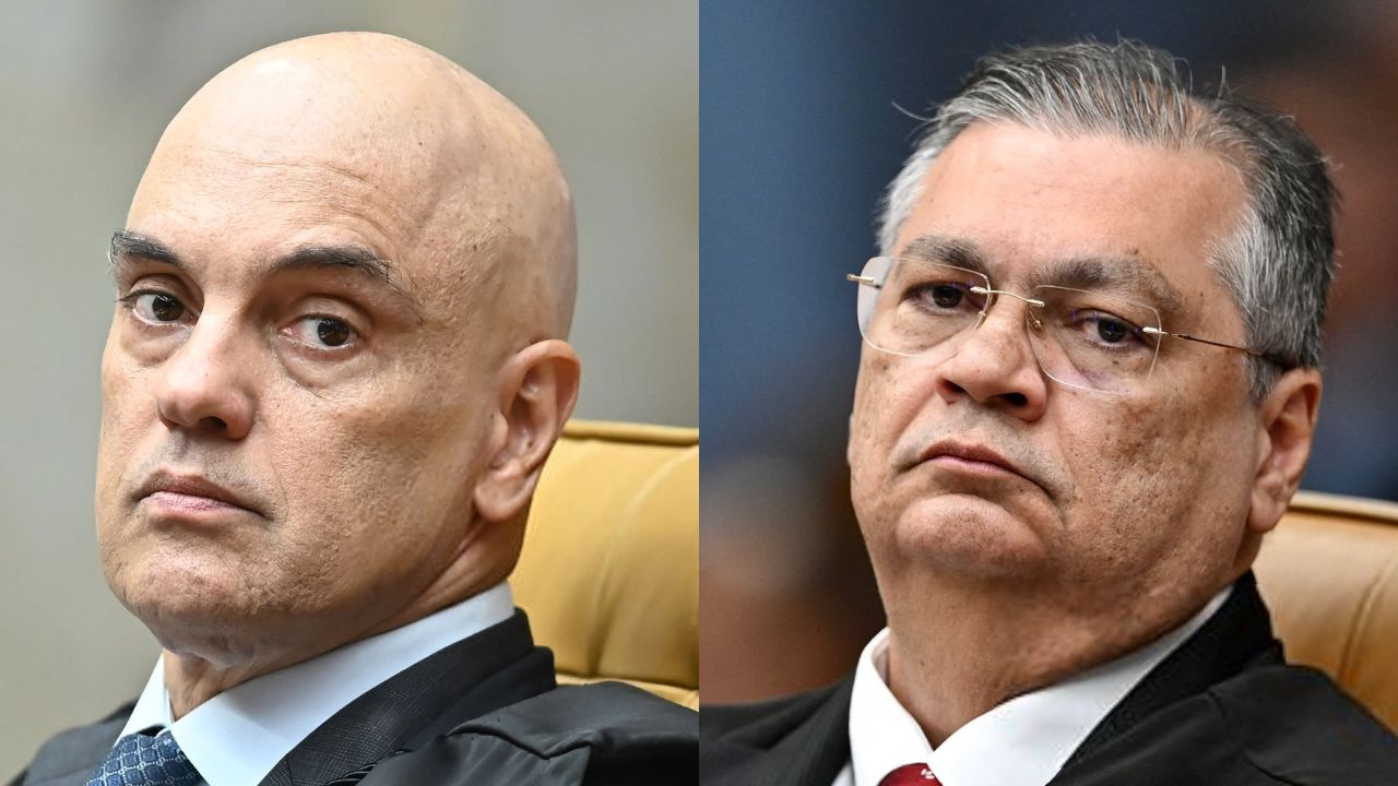 Ministros Alexandre de Moraes e Flávio Dino | Reprodução/Ton Molina/EVARISTO SA/Getty Images embed